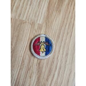 Vintage Boy Scouts of America Citizenship in the Nation Merit Badge Patch BSA